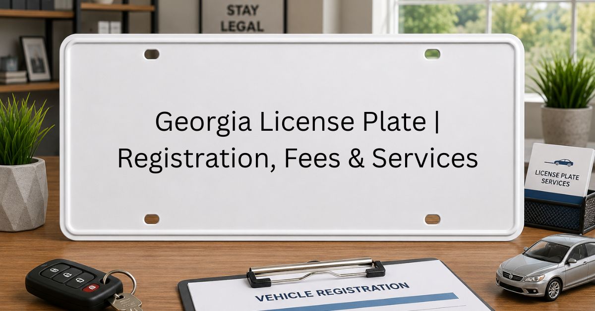Georgia License Plate _ Registration, Fees & Services